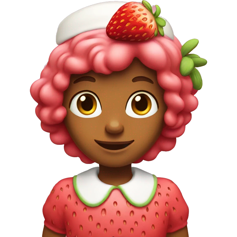 Strawberry shortcake  emoji