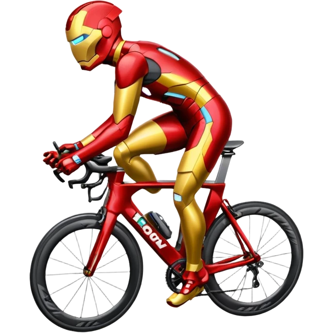 Emodij Ironman 70.3 label emoji