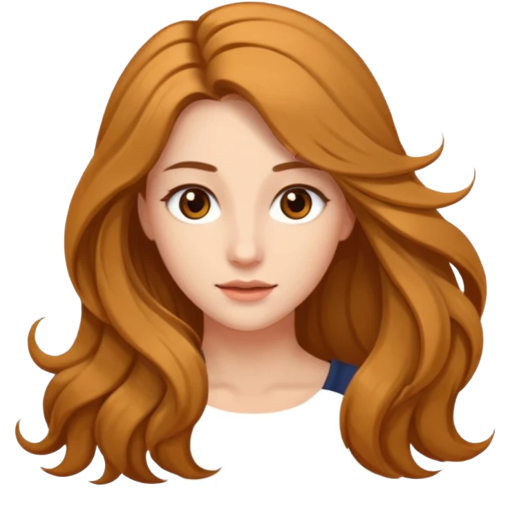  women with open hairs sideways image  emoji