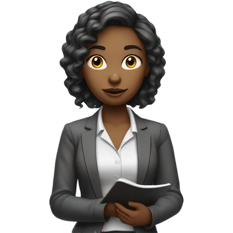 Girl journalist  emoji