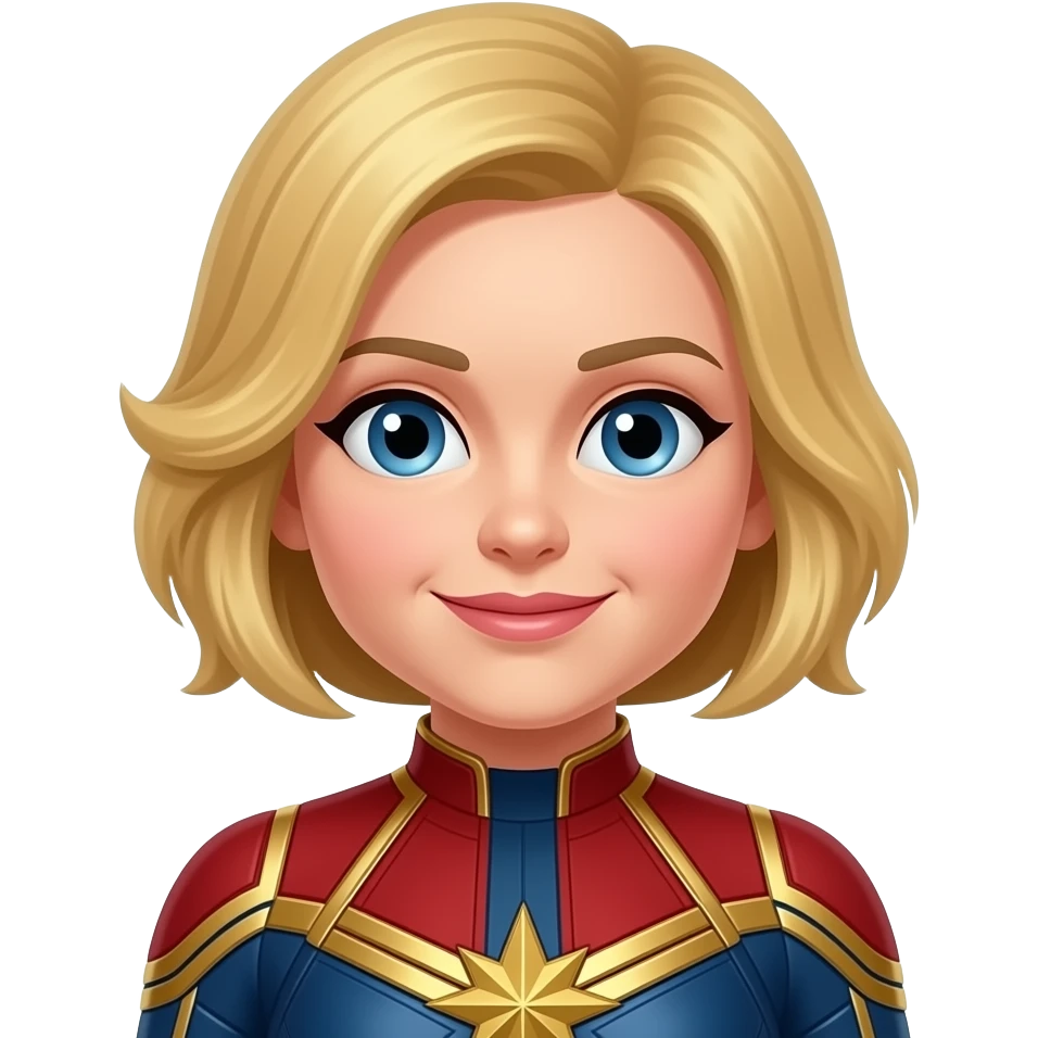 captain marvel shor hair emoji
