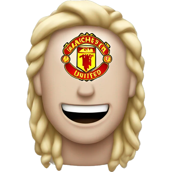 Manchester United logo emoji