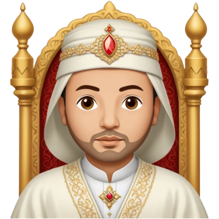 Robe mariage roi Mohammed VI emoji