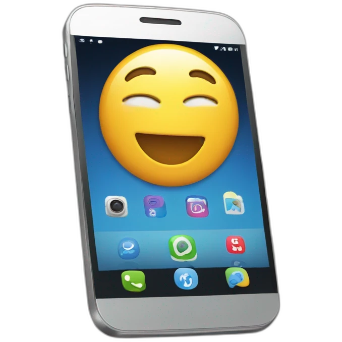 smartphone, social media emoji