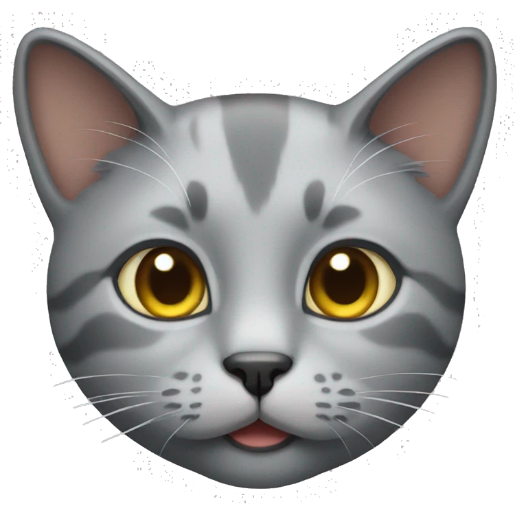 grey cat emoji