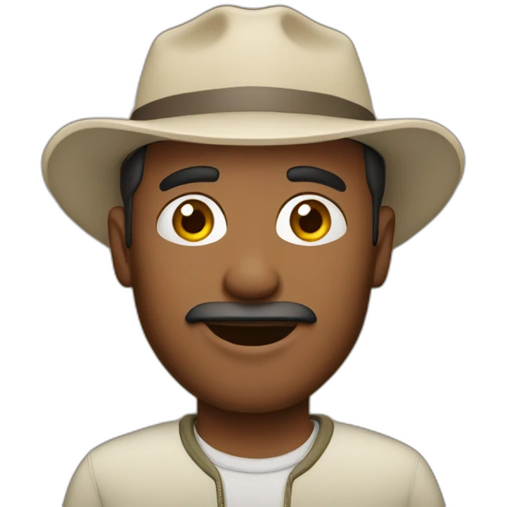 Sahara man emoji