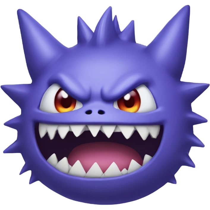 Blue  gengar  emoji