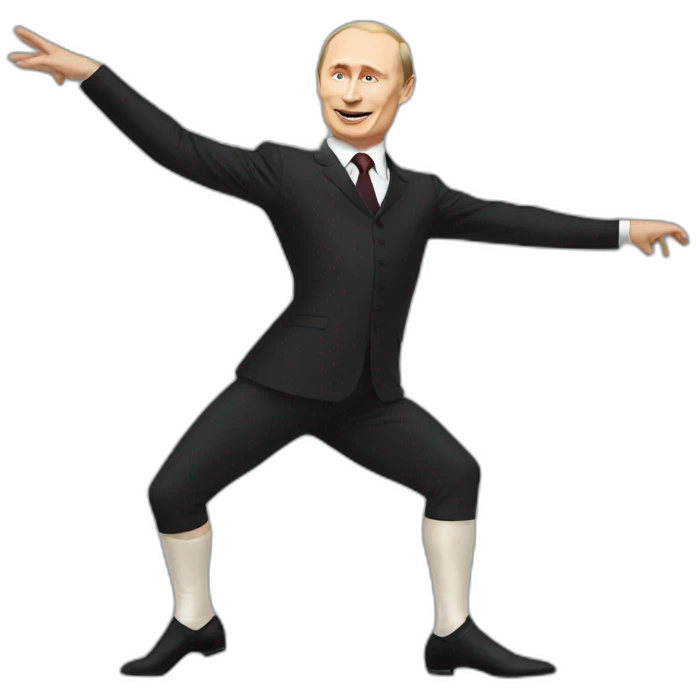 Putin ballet dancing emoji