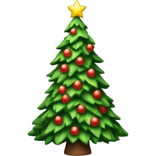 Christmas tree emoji