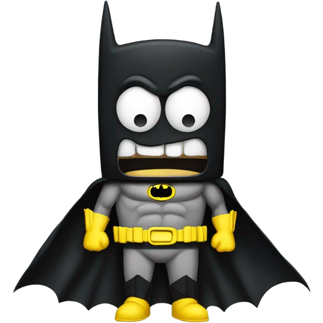 SpongeBob as Batman  emoji
