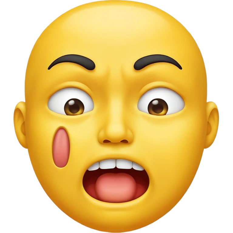 choking yellow face original emoji emoji