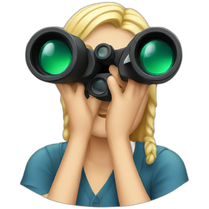 binoculars emoji