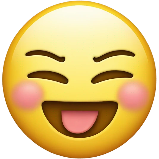 Smiley face side eye emoji
