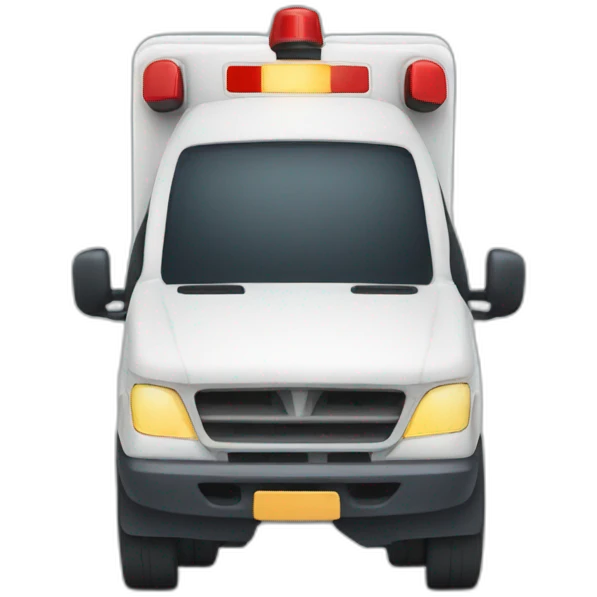 ambulance siren emoji