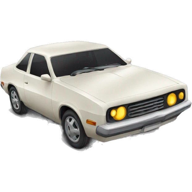 Car with eyes emoji