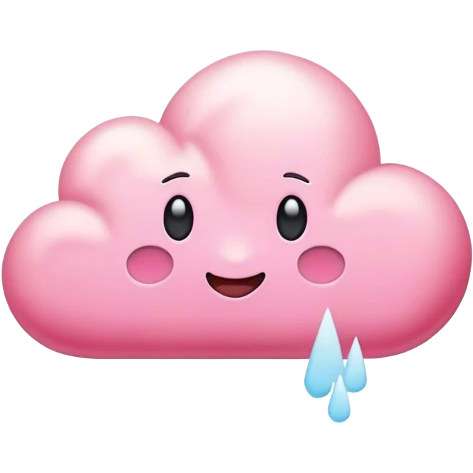 pink cloud  emoji