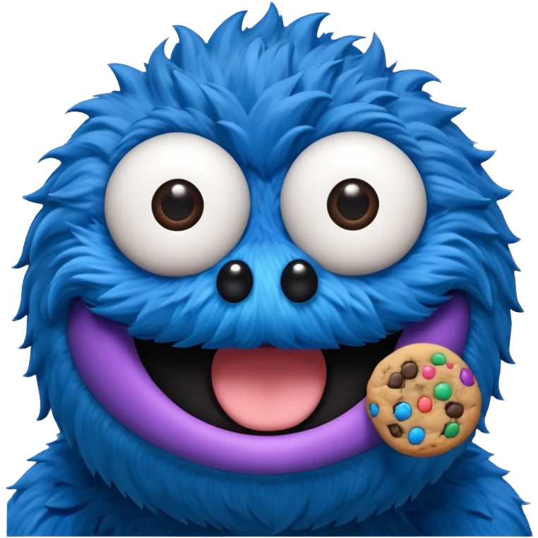 Cookie Monster emoji