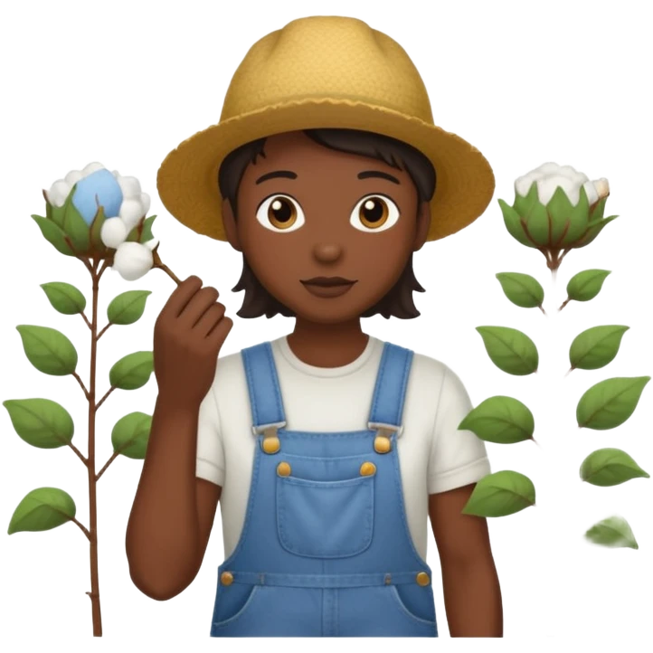 Cotton pickar emoji