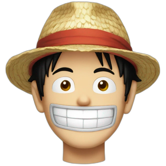 Luffy emoji
