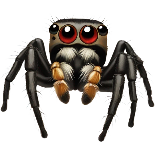 Jumping spider emoji
