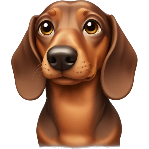 dachshund  emoji