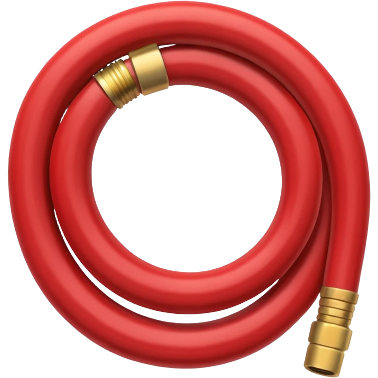 Hose,red color emoji