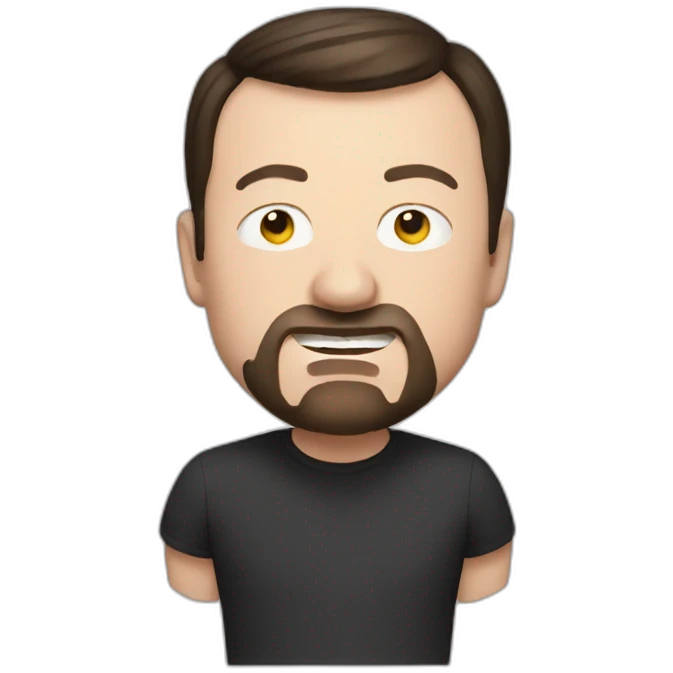 Ricky Gervais emoji