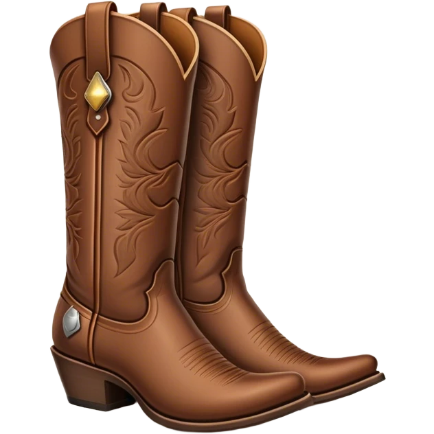 Cowboy boots emoji