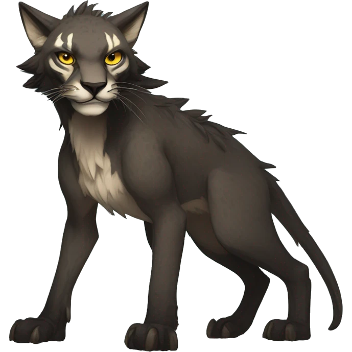 Cool Edgy Modern Vernid species by LiLaiRa full body emoji