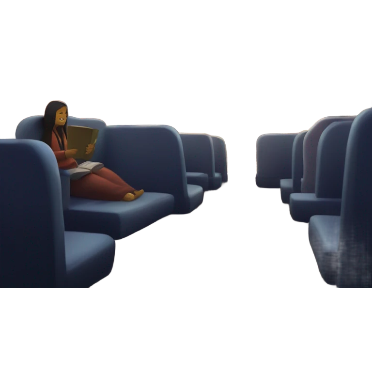 the aesthetics of a night train ride emoji