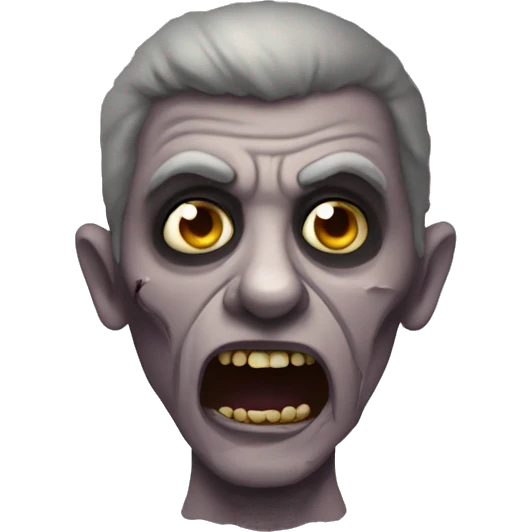 Zombi afferuoso emoji