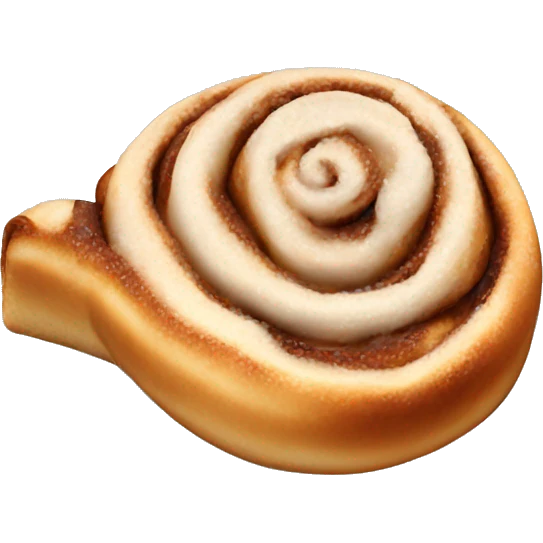 Cinnamon roll emoji