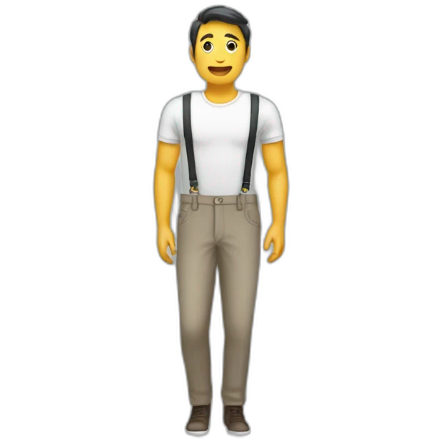 pants with suspenders emoji