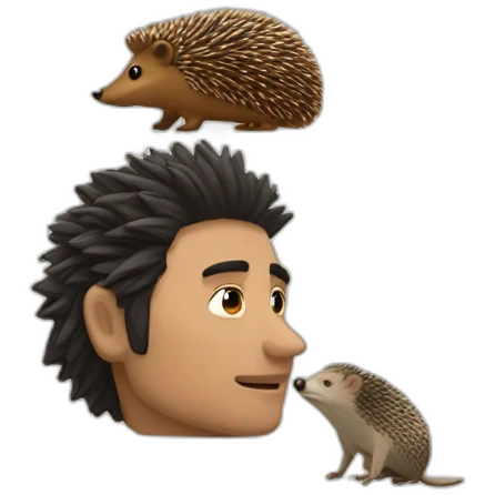 Darwin Nunez and a hedgehog emoji
