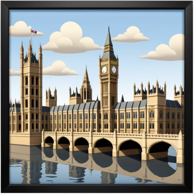 houses of parliament emoji