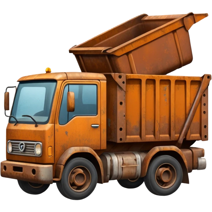 skip bin truck emoji emoji