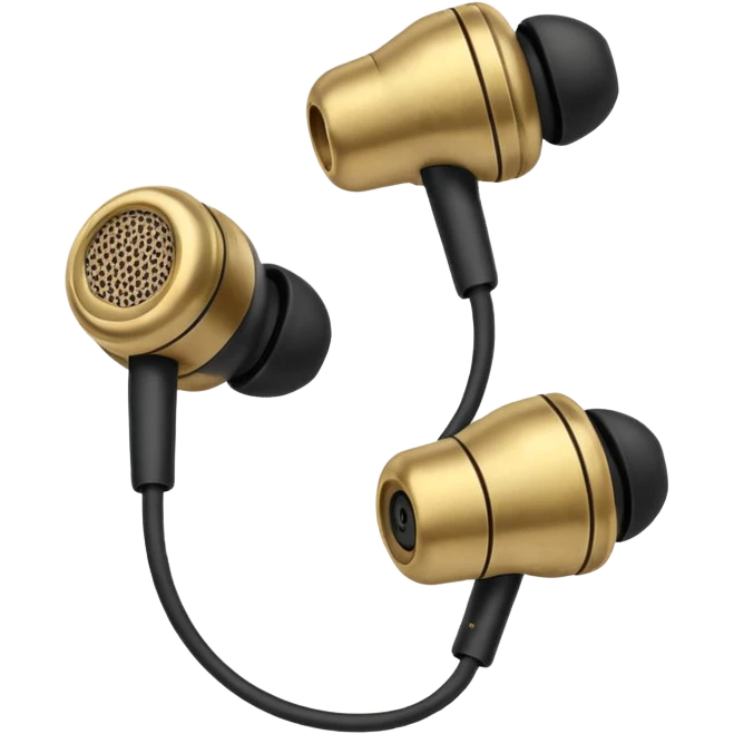 vintage airbuds emoji