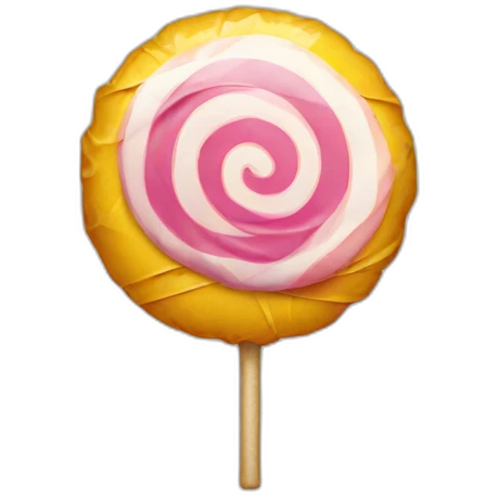 wrapped round lollipop emoji