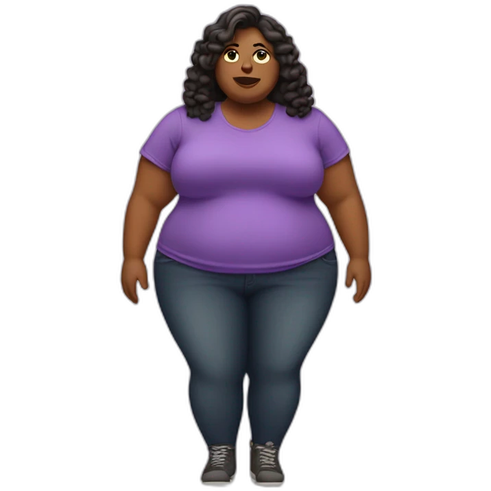 fat feminist emoji