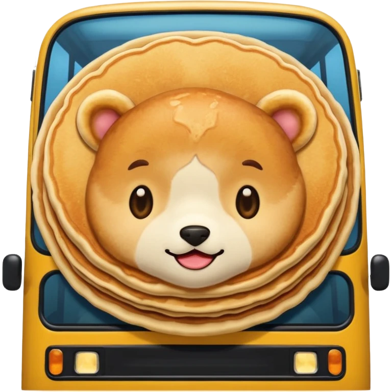 pancake bus emoji