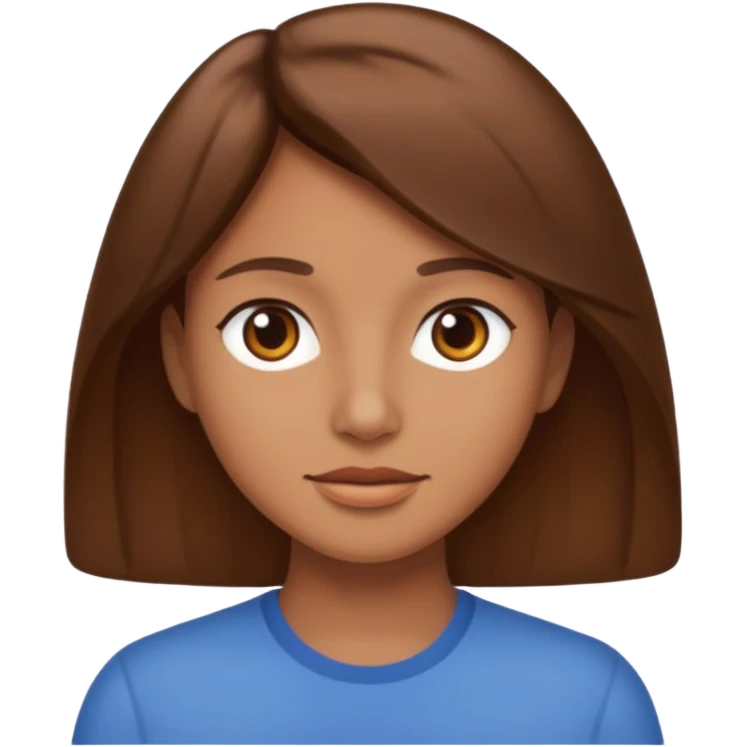 Make everyone have brown hair  emoji