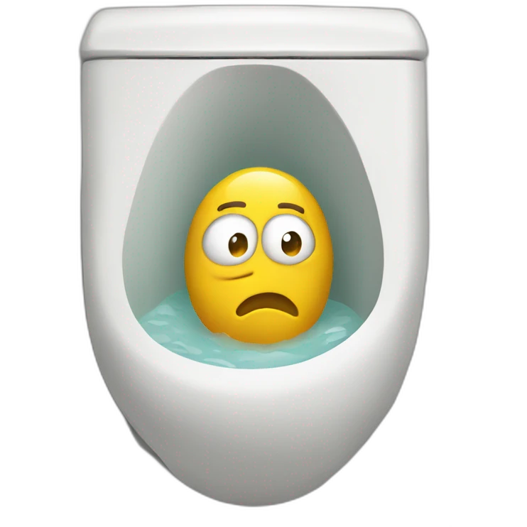 peeing emoji