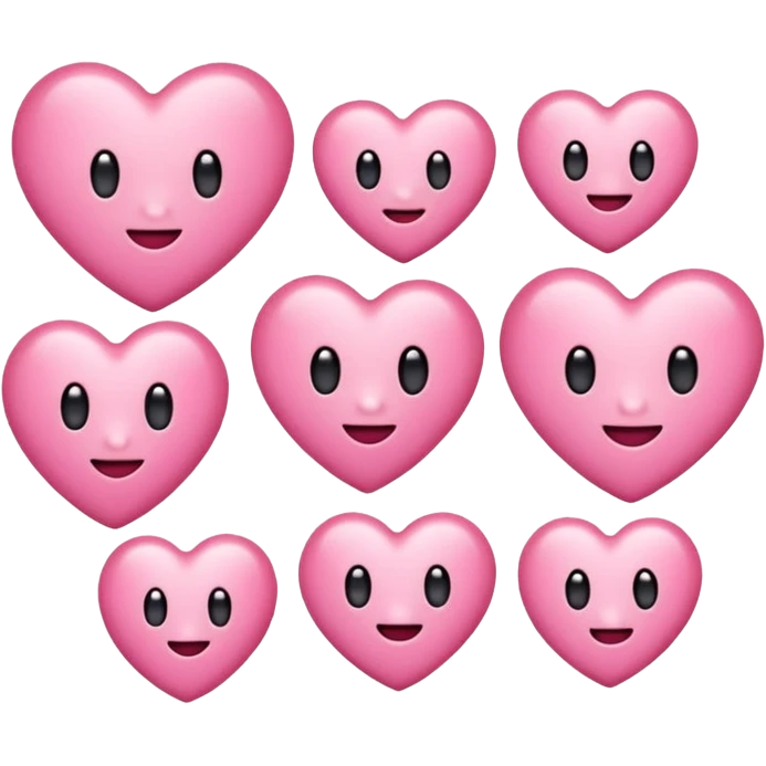 Pink emojis emoji
