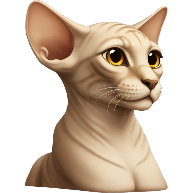The Sphinx is a cat emoji