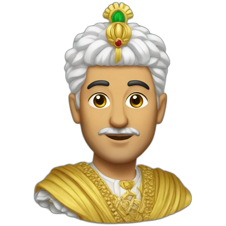 Emperor of algerian emoji