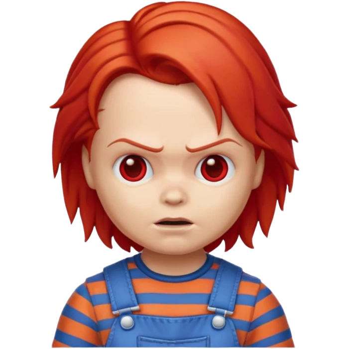 Un emojin de chuky emoji