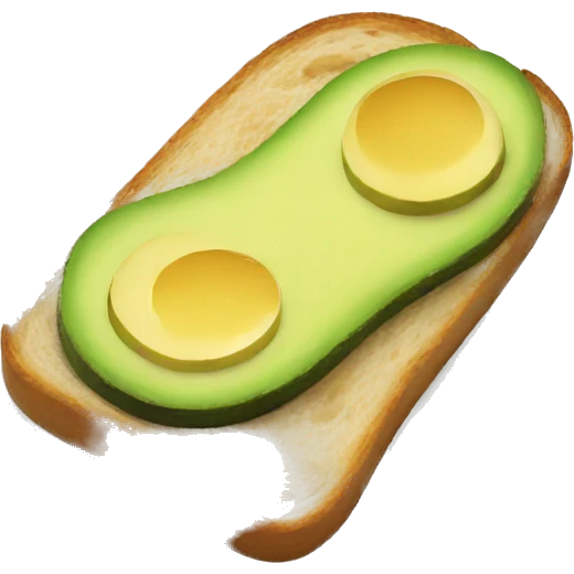 Avocado toast  emoji