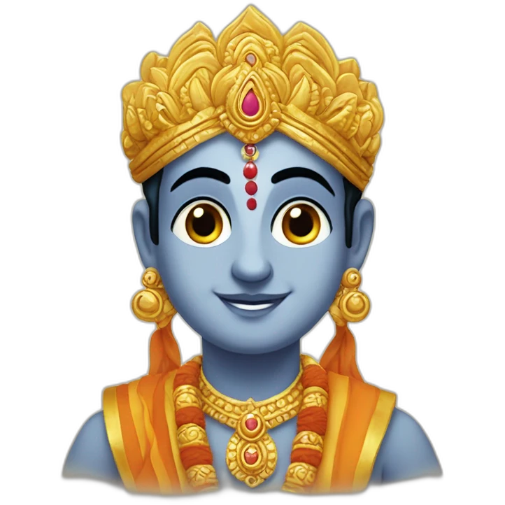 keshav jindal as lord krishna emoji
