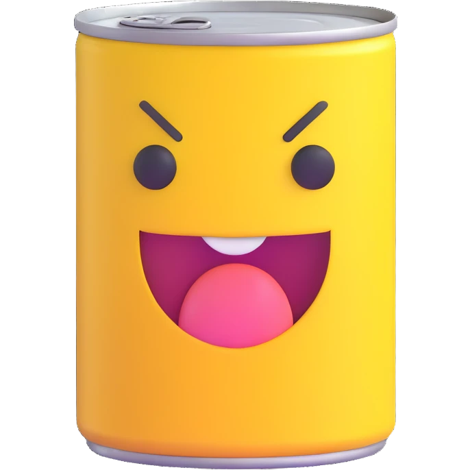 canned tuna, 3D emoji style emoji