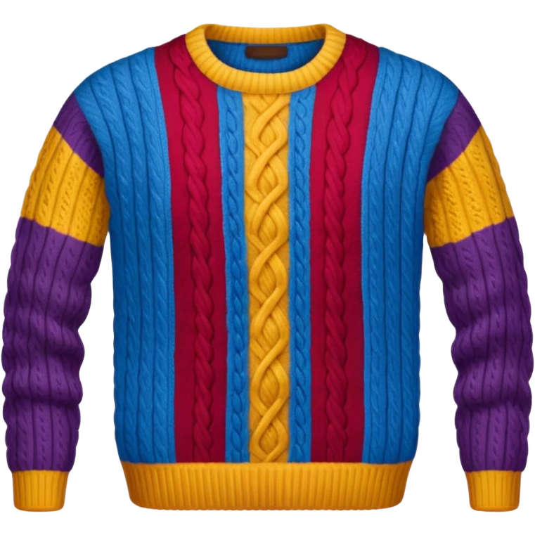 patterned sweater emoji